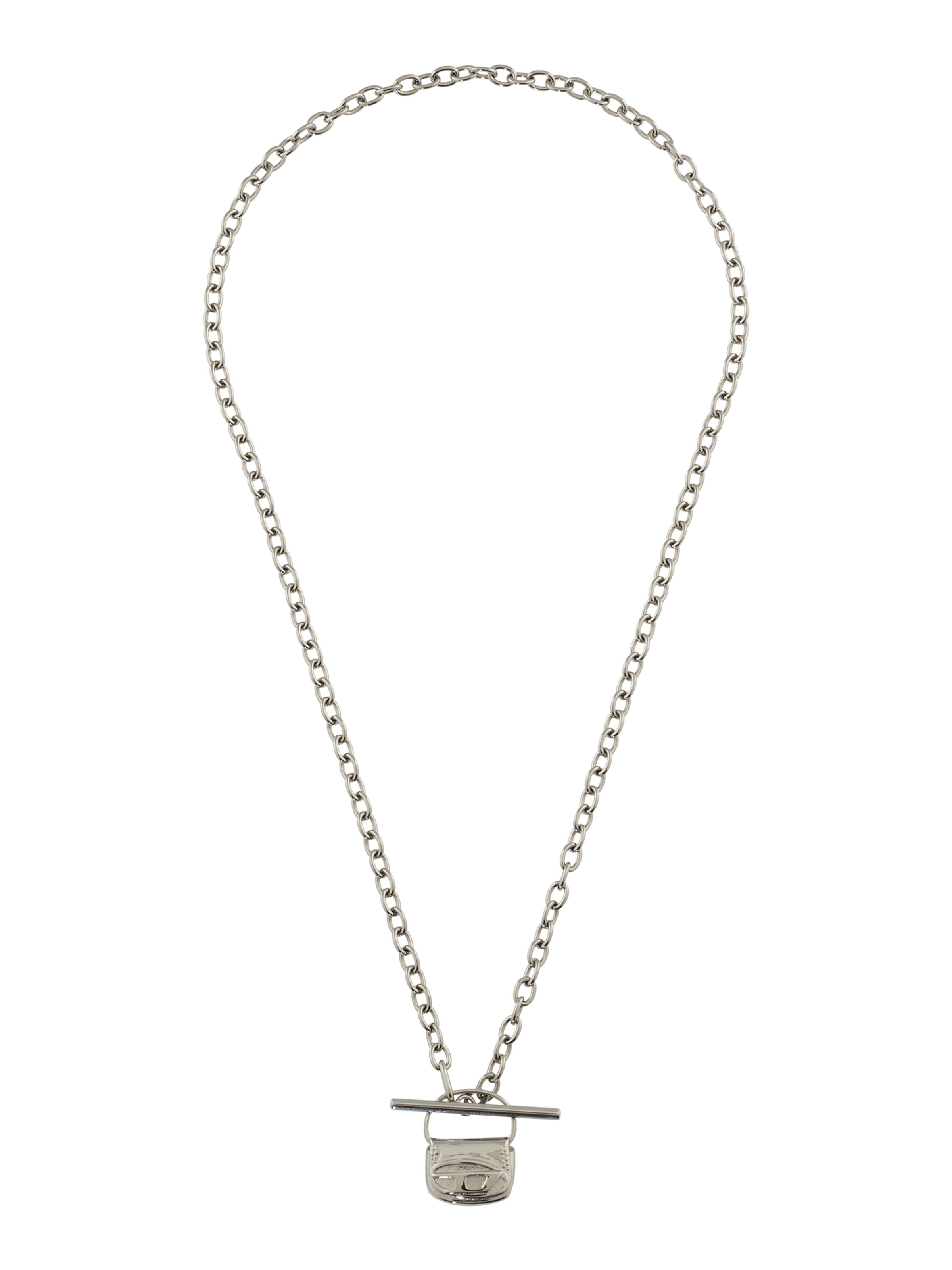Collana di DIESEL in argento: frontale