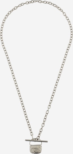 Grandinėlė iš DIESEL, spalva – sidabrinė, Prekių apžvalga