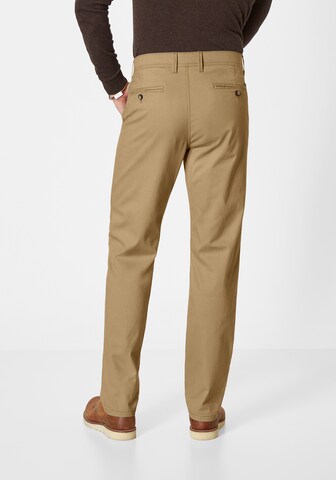 REDPOINT Slimfit Chinohose in Braun