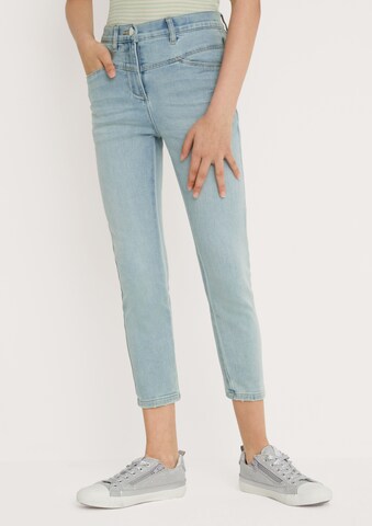 s.Oliver Skinny Jeans in Blauw: voorkant