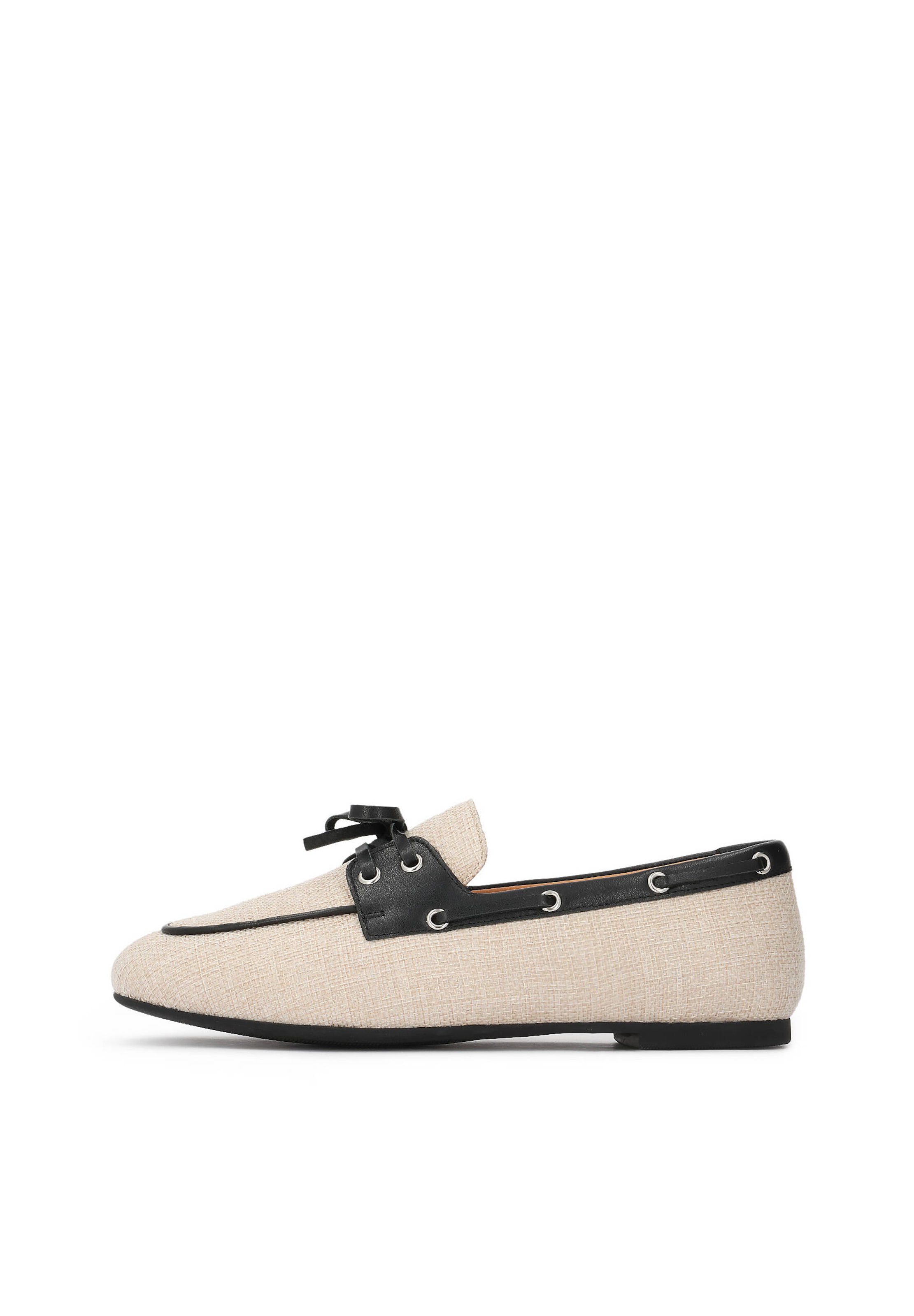 Chaussure à lacets Kazar en beige : devant