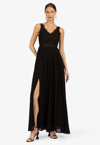 Robe de soirée Kraimod en noir : devant