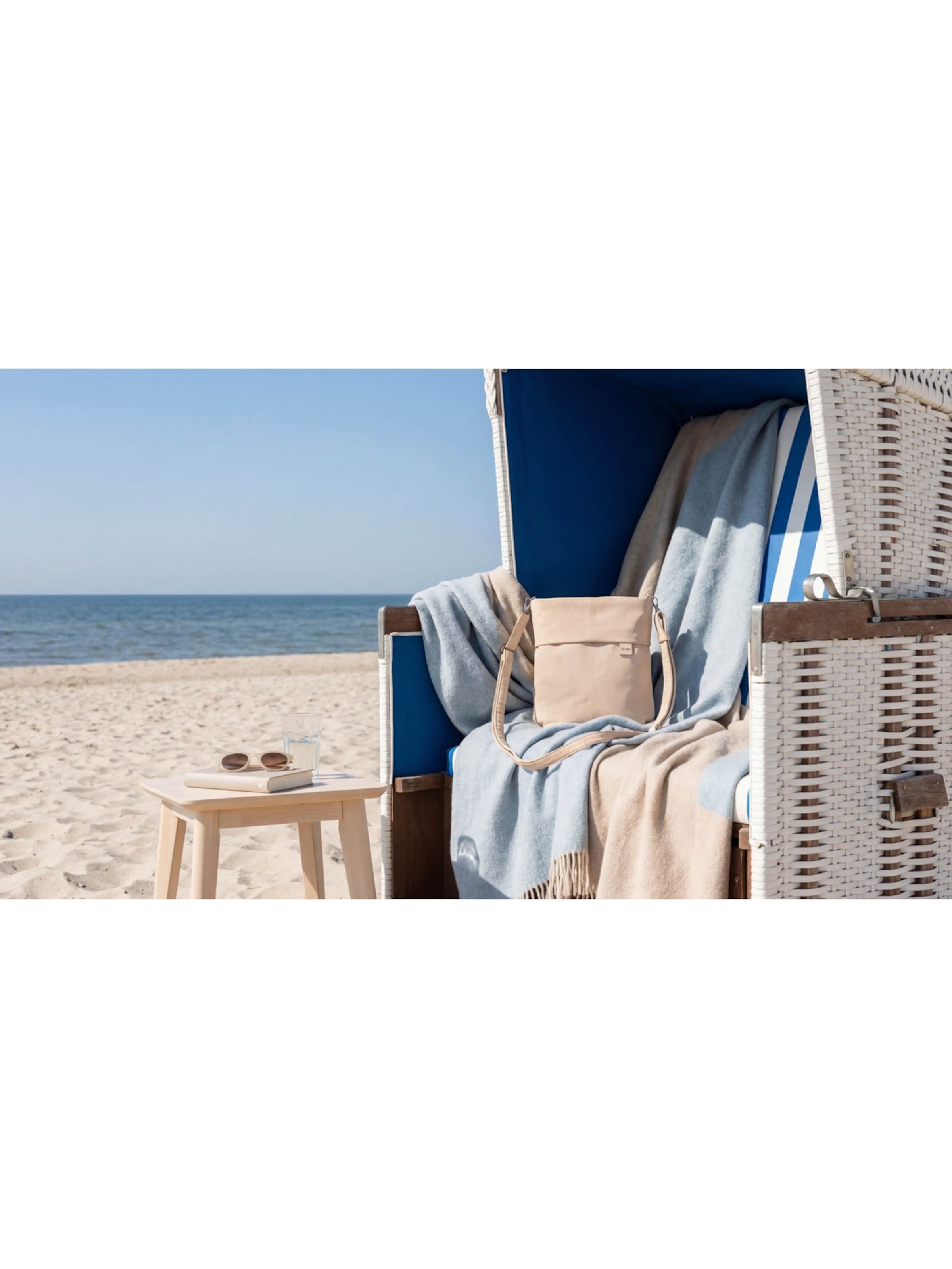 ZWEI Schoudertas 'MADEMOISELLE.M M8' in Beige
