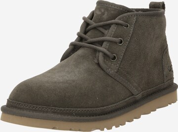 UGG Lace-Up Ankle Boots 'NEUMEL' in Green: front