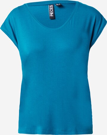 PIECES Shirt 'Billo' in Blauw: voorkant