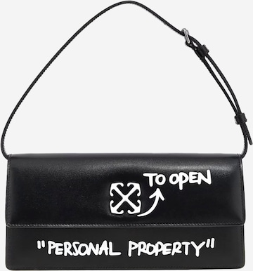Sac à bandoulière Off-White en noir : devant