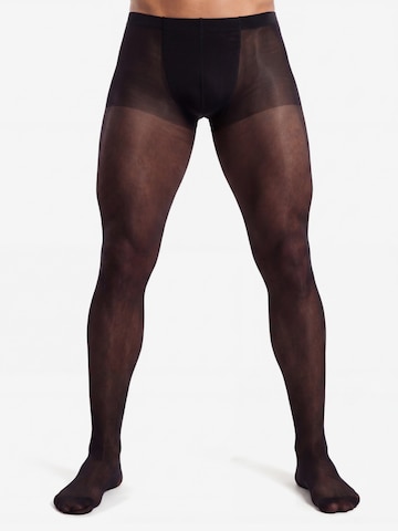 Sous-vêtements longs 'Classic 20 Herrenstrumpfhose' GLAMORY en noir : devant