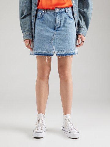 Moschino Jeans Φούστα σε μπλε: μπροστά