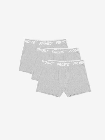 Prosto Boxer shorts in Grey: front