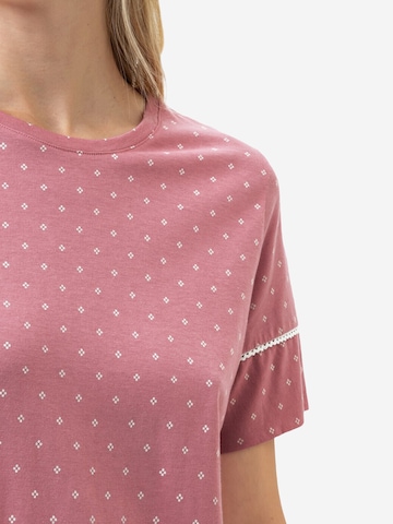 Mey Nachthemd 'Crochet Dots' in Pink