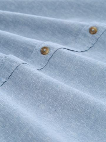 TOM TAILOR Regular Fit Skjorte i blå