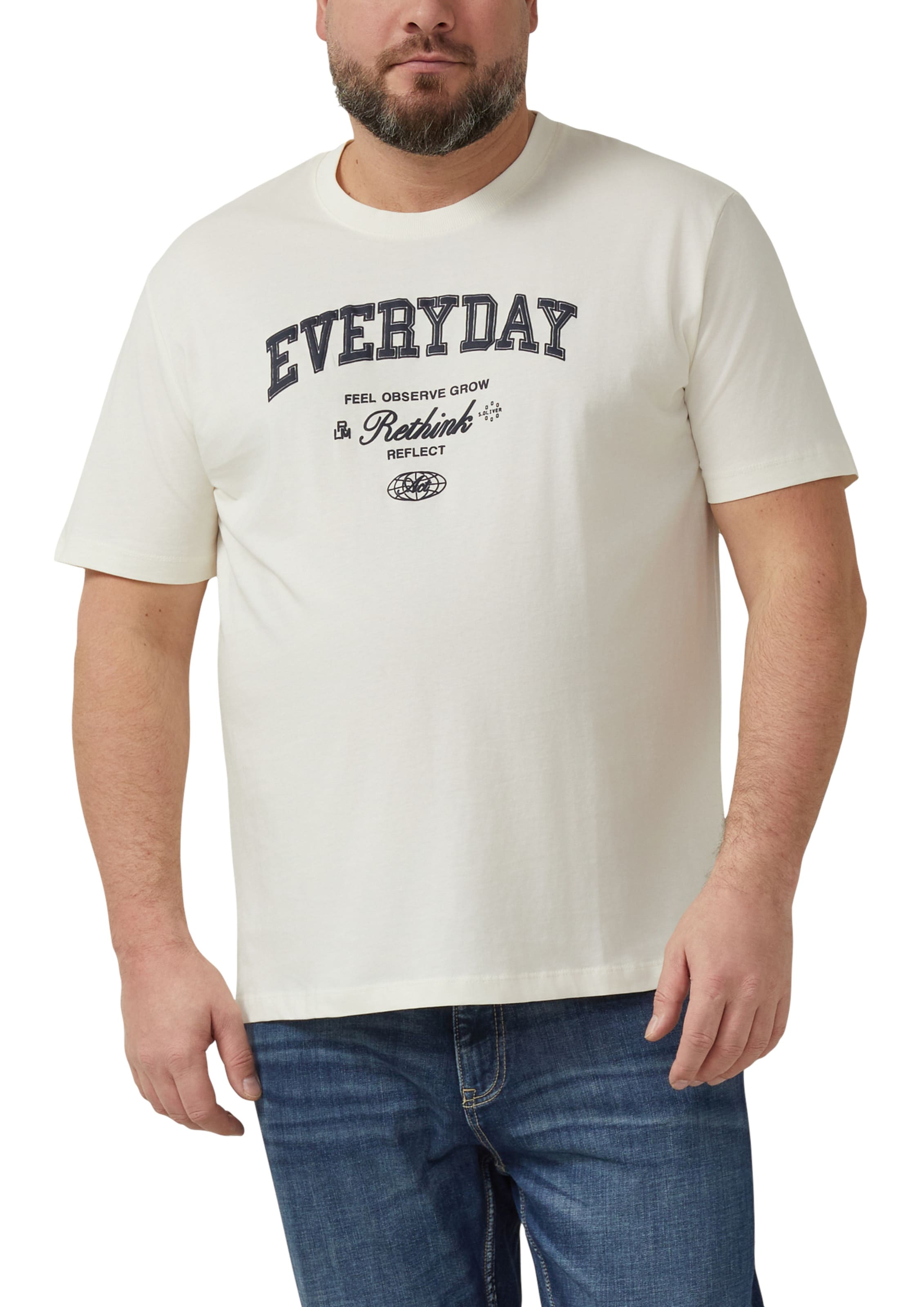 s.Oliver Shirt in Beige