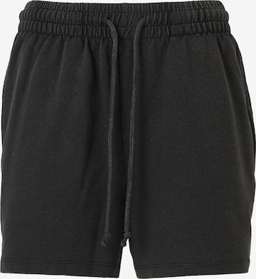 juoda PIECES Standartinis Kelnės 'PCCHILLI': priekis