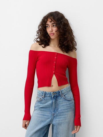 Bershka Pullover in Rot: Vorderseite