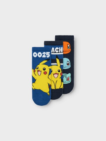 NAME IT Sockor 'NMMMIK POKEMON' i blå