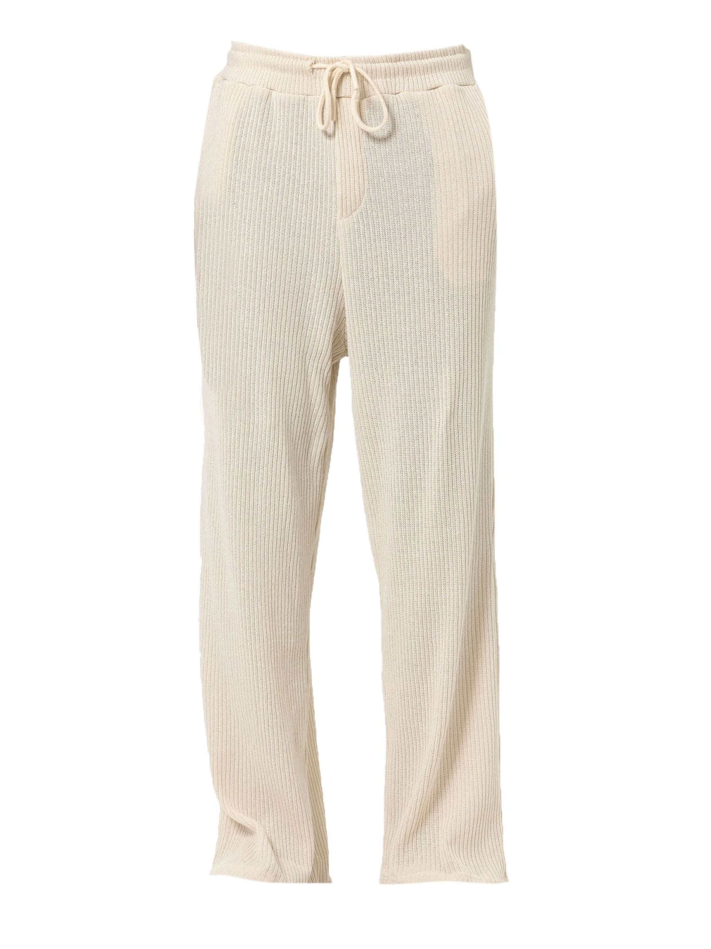 Loosefit Pantaloni di VAMOS CLO in beige: frontale