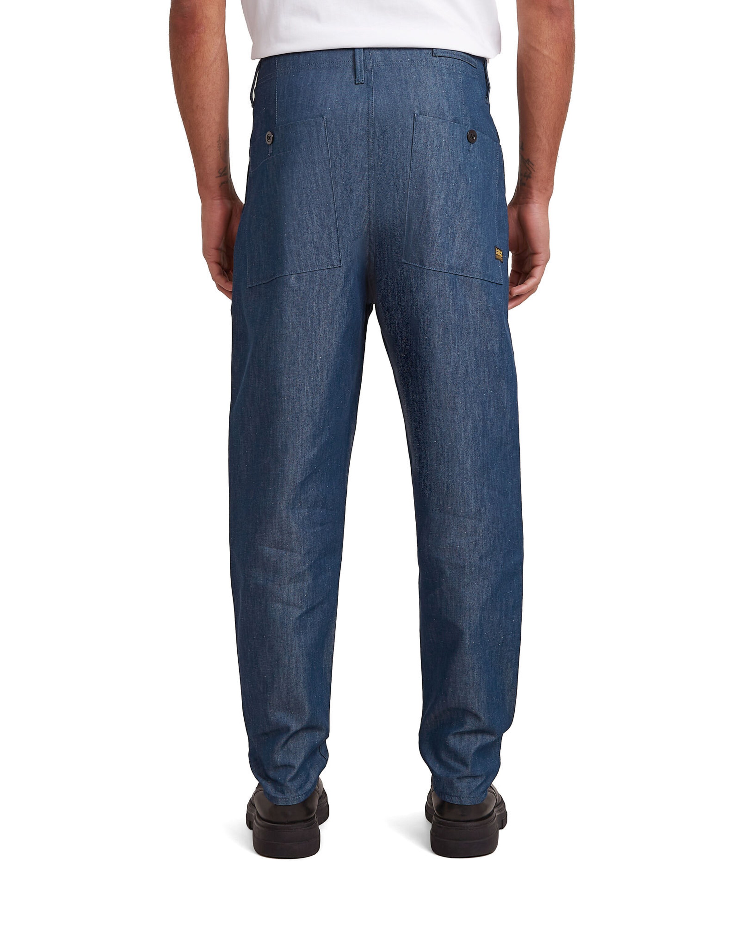 Regular Jean à pince G-STAR en bleu