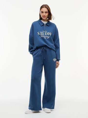 TOMMY HILFIGER Wide leg Trousers in Blue