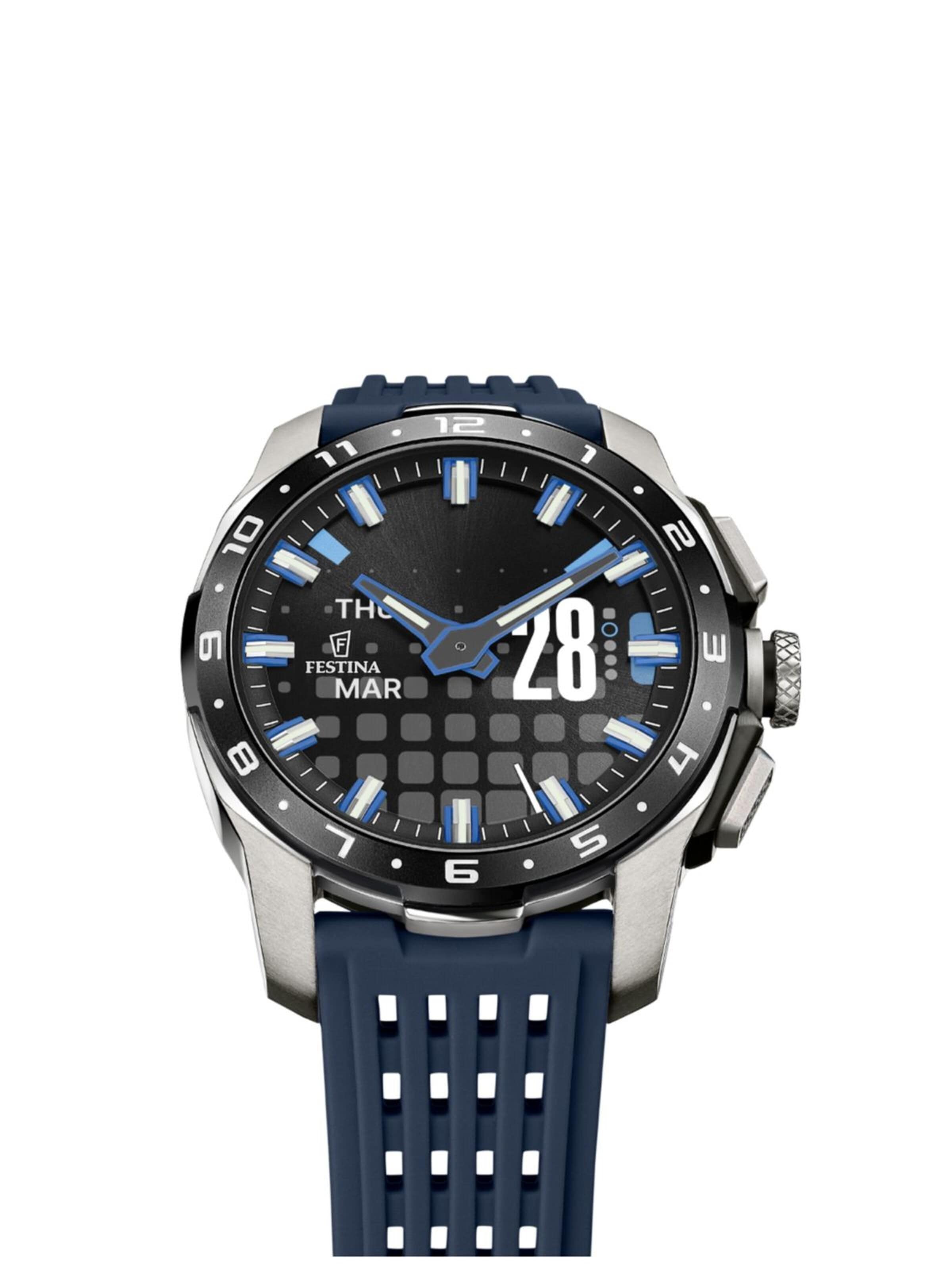 Montre digitale 'Smartwatch Connected' FESTINA en bleu