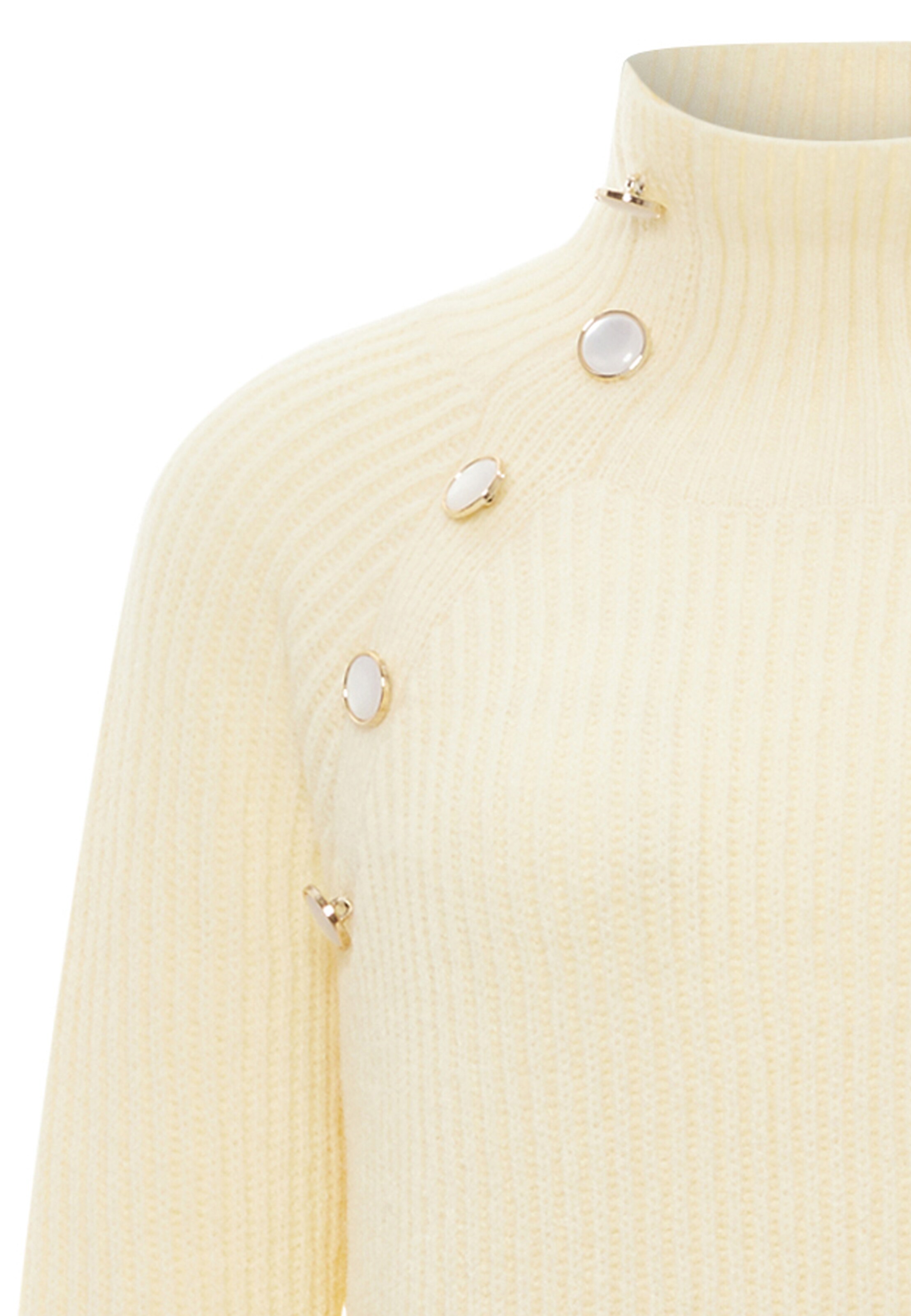 faina - Pullover em branco