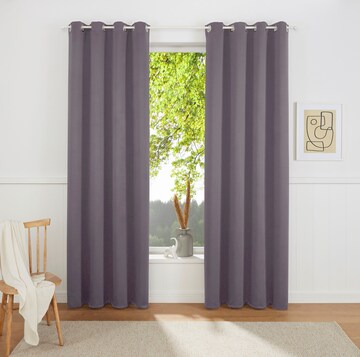 MY HOME Curtains & Drapes in Grey