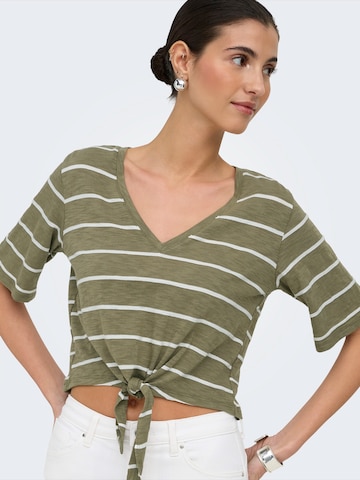 ONLY Shirt 'ONLSUMMER' in Green