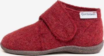 Gottstein Hausschuh 'Alpine Racer RU' in Rot: Vorderseite