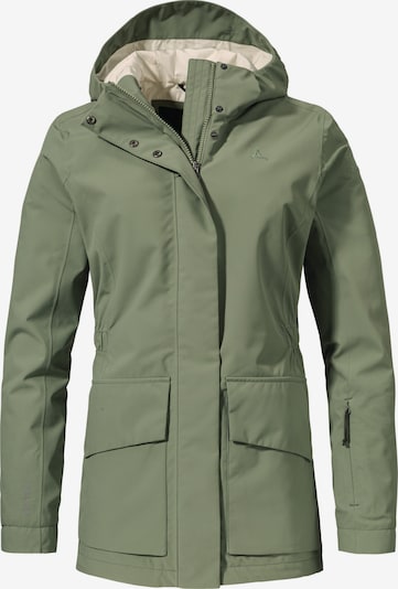 Schöffel Outdoorjacke 'Geneva' in grün / oliv, Produktansicht