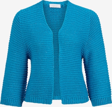 Rich & Royal Gebreid vest in Blauw: voorkant