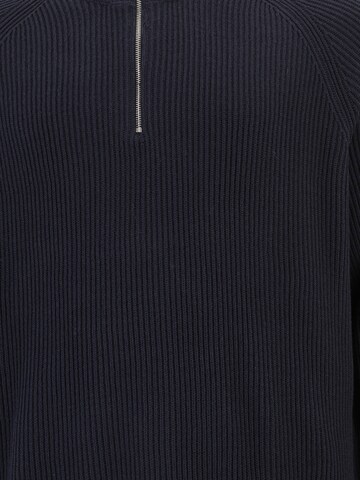Jack & Jones Plus Pullover in Blau