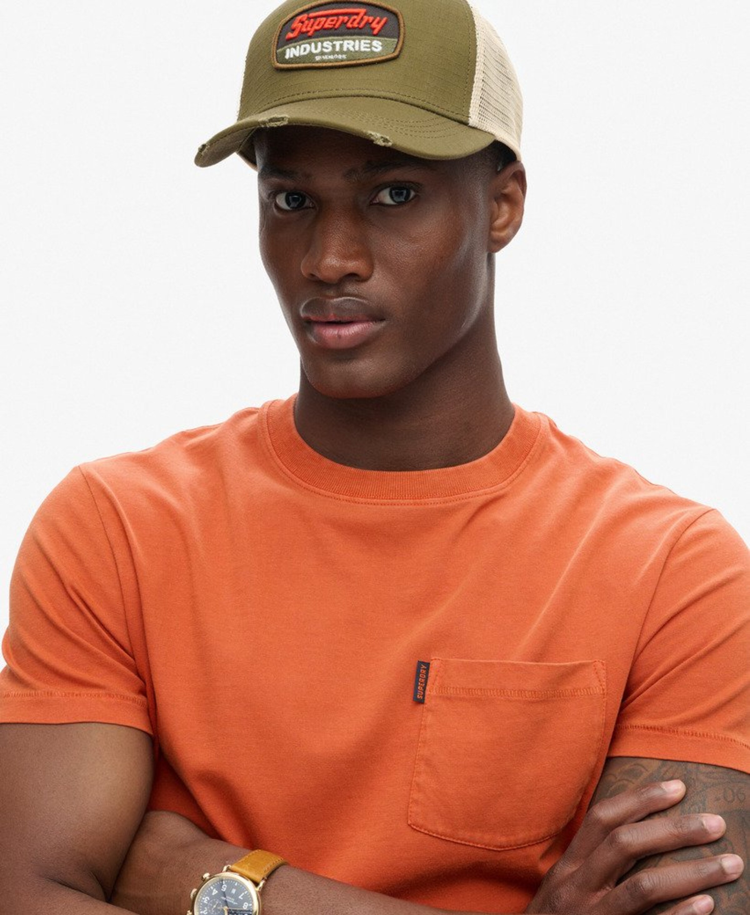 Superdry Shirt in Orange