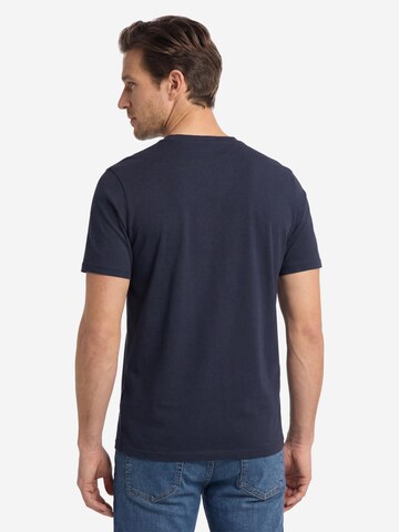 redmond Shirt 'Basic'‌‌‌‌ in Blau