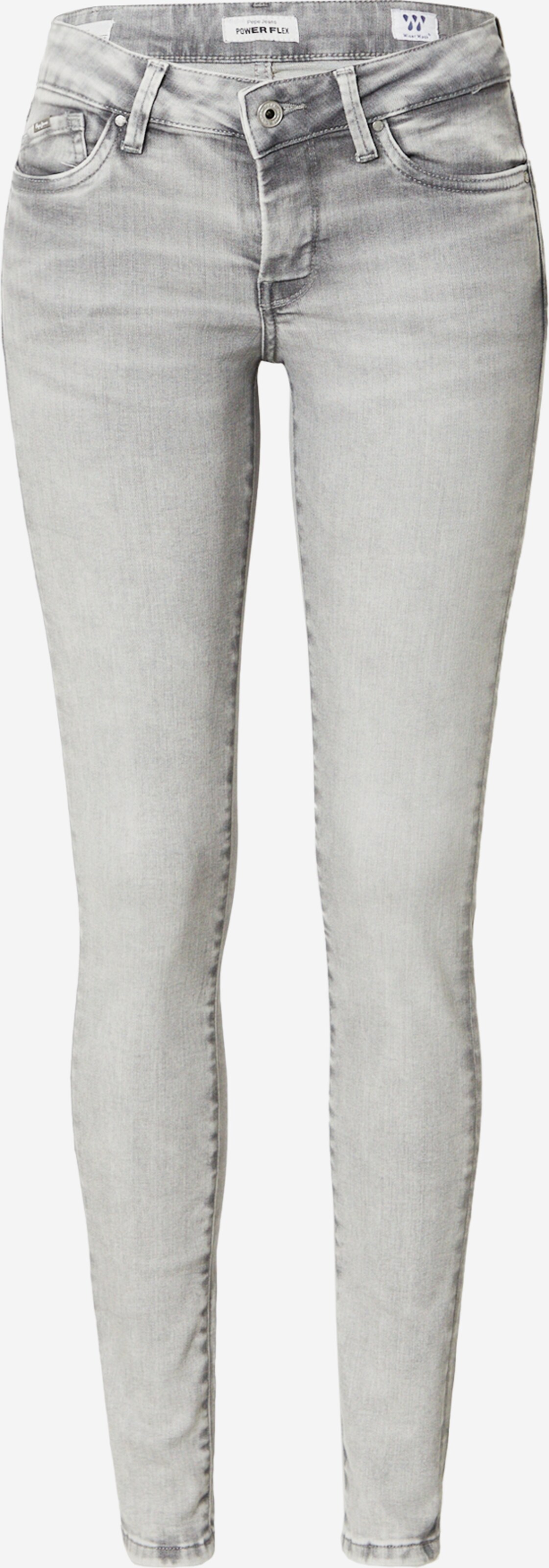 Pepe Jeans Skinny Jeans PIXIE in Light Grey ABOUT YOU