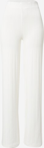 ABOUT YOU x MOGLI Wide leg Trousers in White: front