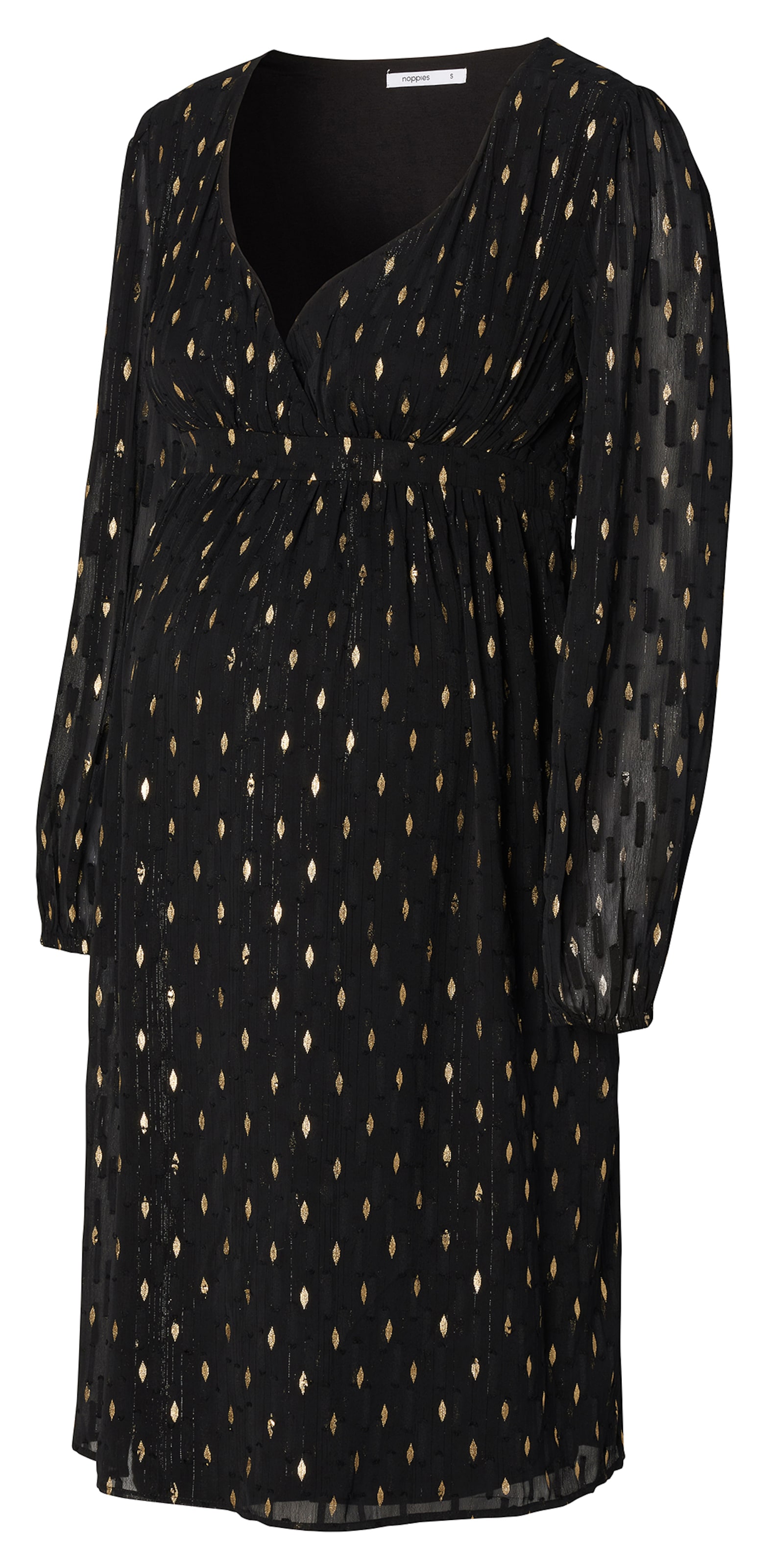 Noppies Jurk 'Jaya' in Zwart: voorkant