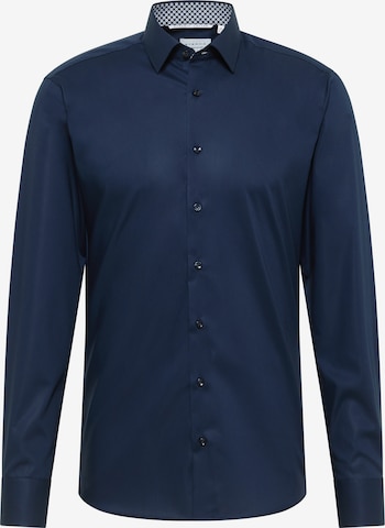 ETERNA Slim fit Business Shirt in Blue: front