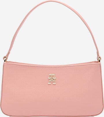 TOMMY HILFIGER Schultertasche in Pink: predná strana