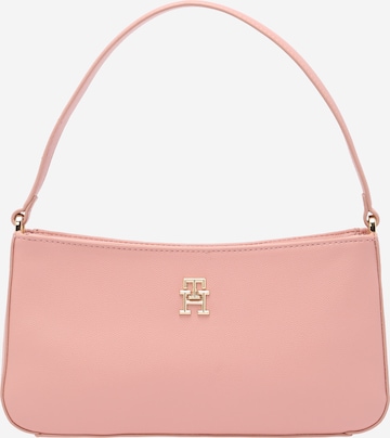 TOMMY HILFIGER - Bolso de hombro en rosa: frente