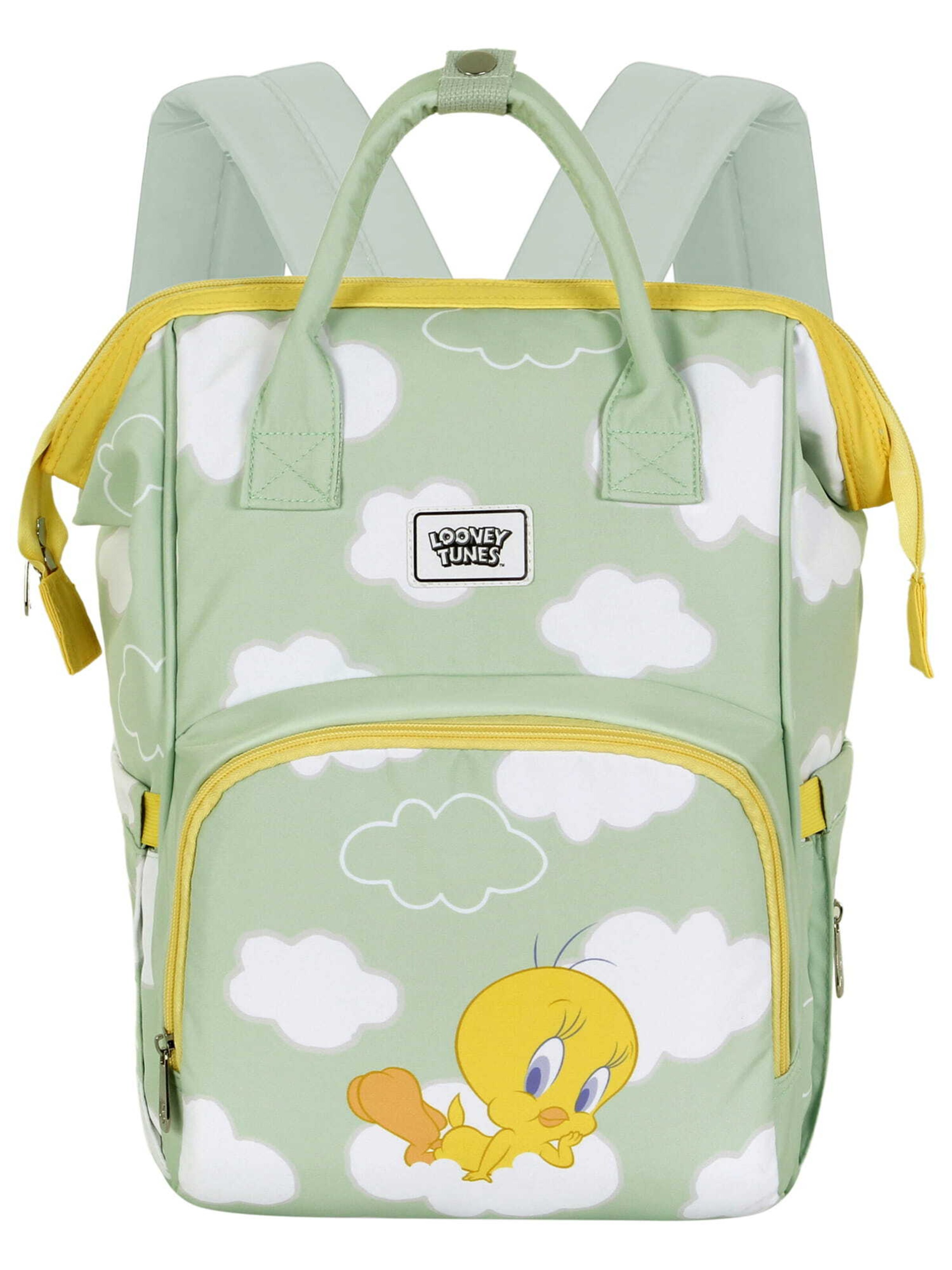 Warner Bros Wickelrucksack 'Tweety' in Gelb