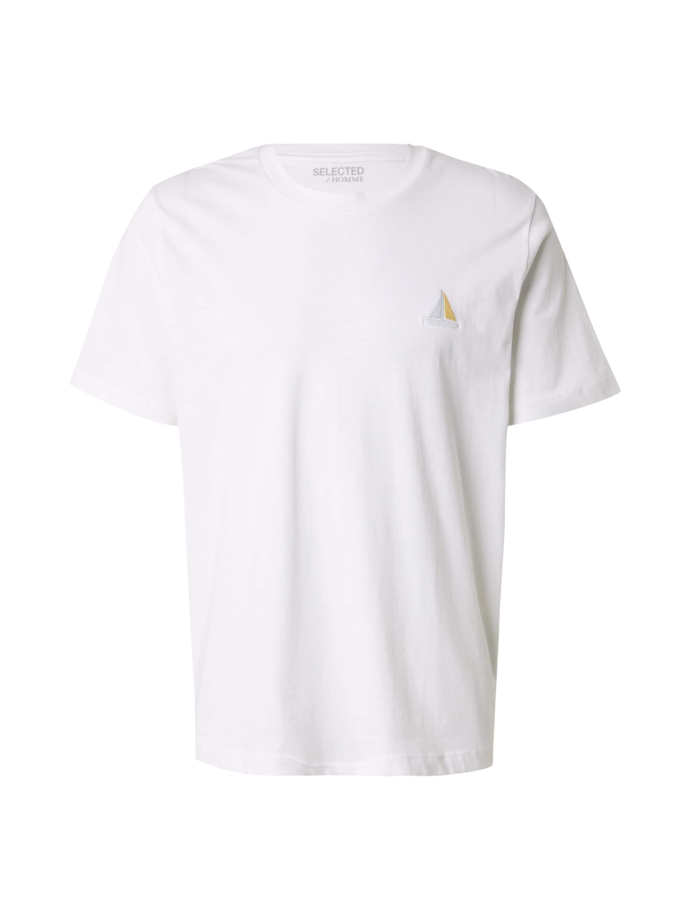 SELECTED Shirt &#x27;SLHASPEN&#x27; in White: front