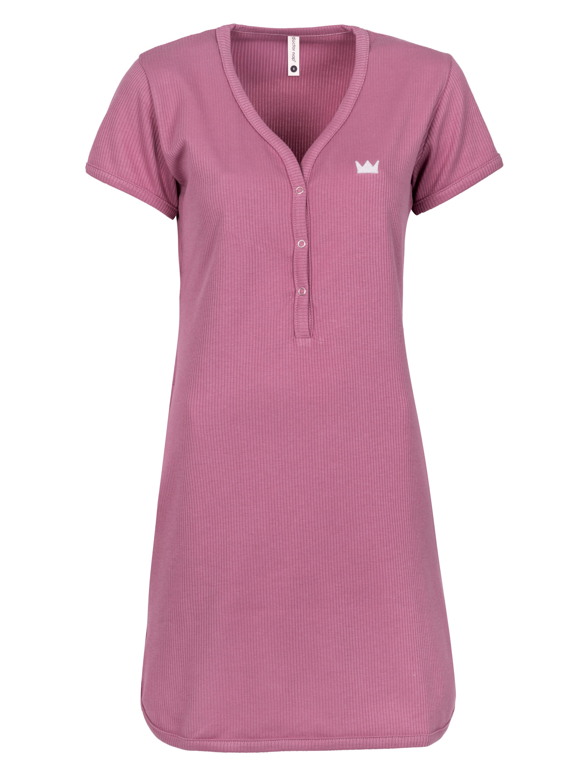 Doctor nap Nachthemd 'Doctor Nap' in Pink: Vorderseite