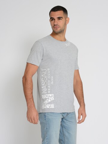 NASSAU Beach Club Shirt ' NB231042 ' in Grey