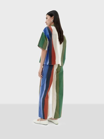 Thinking MU - Loosefit Pantalón 'KARINA' en Mezcla de colores