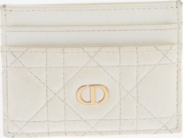 Dior Geldbörse / Etui One Size in Weiß: Vorderseite