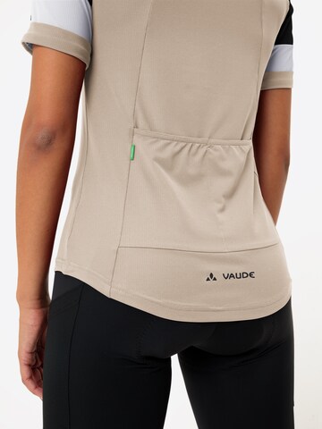 VAUDE Functioneel shirt 'Kuro' in Beige