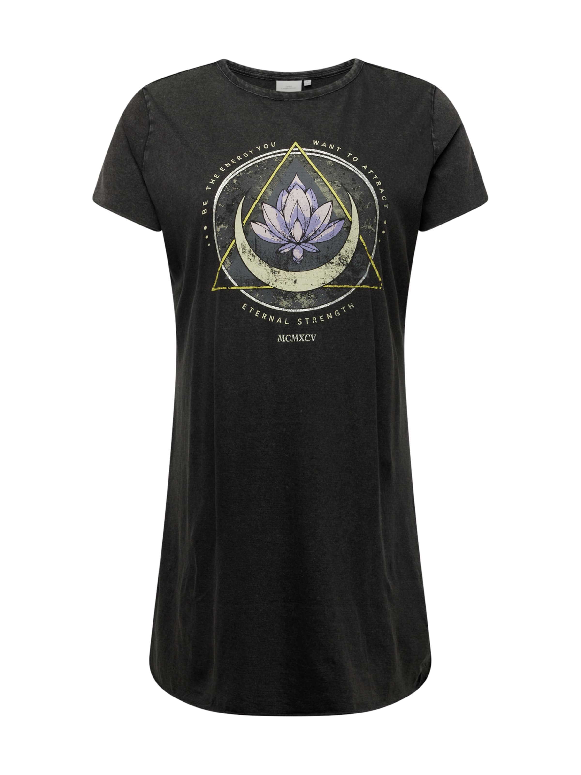 Robe ONLY Carmakoma en noir : devant