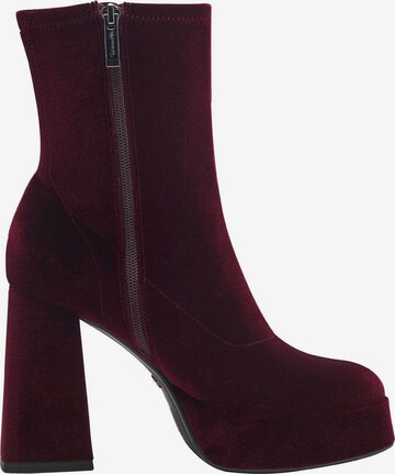 Bottines TAMARIS en rouge