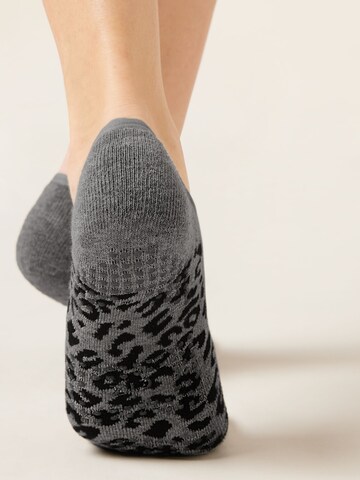 CALZEDONIA Ankle Socks 'Pilates' in Grey