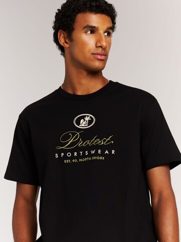 PROTEST Shirt 'PRTBiki' in Zwart
