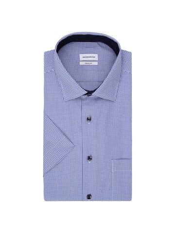 Coupe regular Chemise business SEIDENSTICKER en bleu